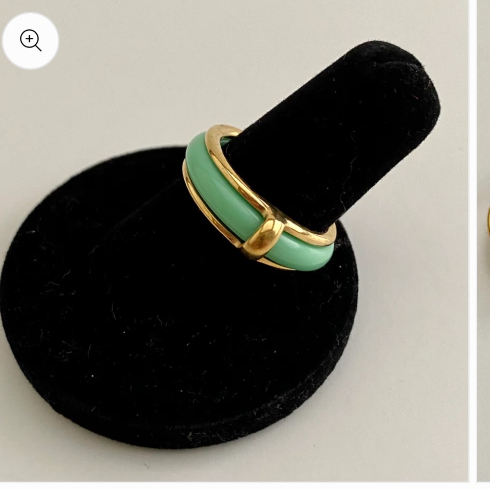 1979 Avon Color-Go-Round Interchangeable Ring, size 6